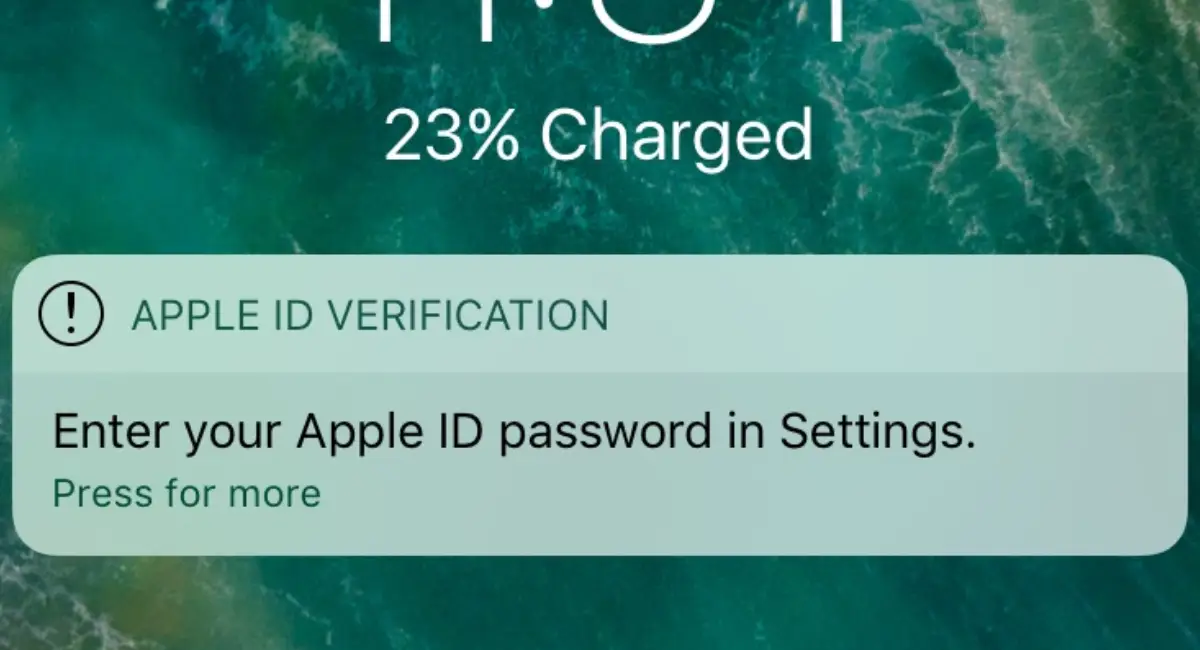 Fix Apple ID Verification